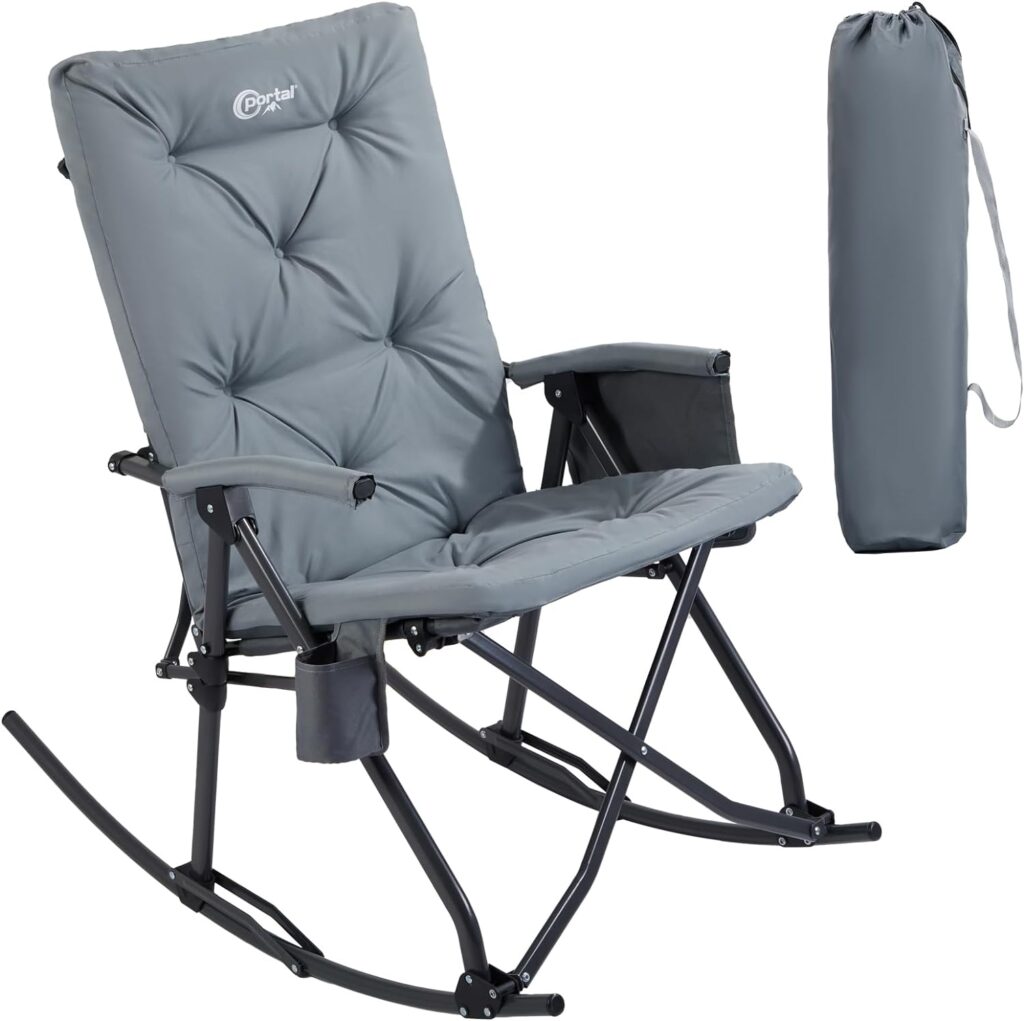 Portable Folding Recliner Camping Chair